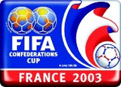 Cartaz da Copa das Confederaes - Frana 2003