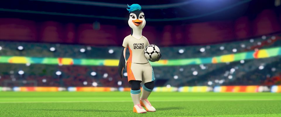 Tazuni, a mascote da Copa do Mundo Feminina de 2023 da Austrlia e Nova Zelndia