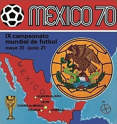 lbum de figurinhas oficial da Copa do Mundo de 1970