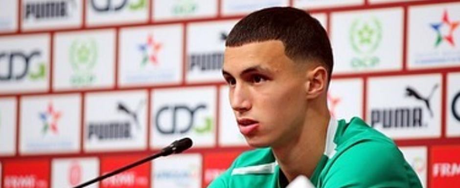 Bilal El Khannous - Jogador da Seleo de Marrocos na Copa do Mundo de Futebol de 2022 no Catar (Qatar) - Foto: bilalekns_34/Instagram