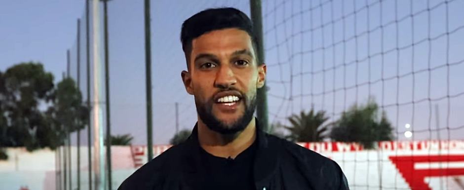 Yahia Attiyat Allah - Jogador da Seleo de Marrocos na Copa do Mundo de Futebol de 2022 no Catar (Qatar) - Foto: WydadAC/YouTube