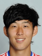 Foto de Son Heung-min - Jogador da Coreia do Sul na Copa do Mundo de 2018 na Rssia