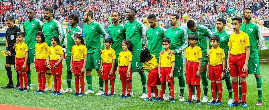 Seleo da Arbia Saudita na Copa do Mundo de Futebol de 2018 na Rssia - Foto: Dmitry Sadovnikov