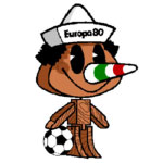 Pinocchio - Mascote do Euro 1980 na Itlia