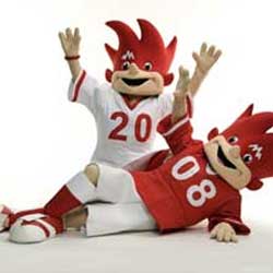 Trix e Flix - Mascotes do Euro 2008 na ustria e Sua
