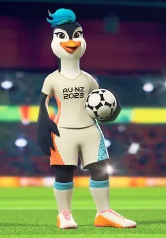 Tazuni, a mascote da Copa do Mundo de Futebol Feminino de 2023