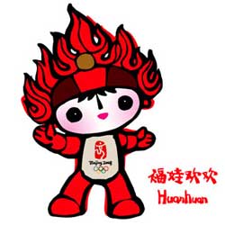 Huanhuan - Mascot of the 2008 Summer Olympics in Beijing - China