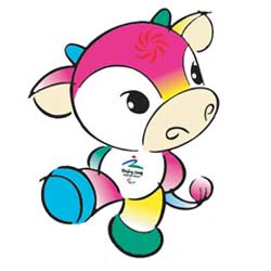 Fu Niu Lele - Mascote dos Jogos paraolmpicos de Pequim 2008