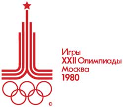 Emblem - Moscow 1980- Games of the XXII Olympiad - Summer Olympic Games