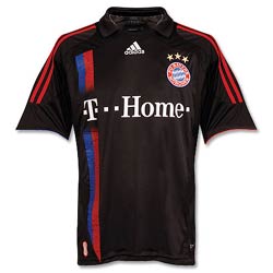 Uniforme 3 do Bayern Mnchen - Temporada 2007/2008