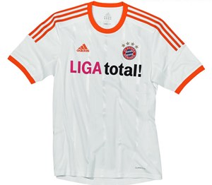 Uniforme 2 do Bayern Mnchen - Temporada 2012/2013