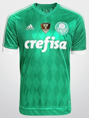 Uniforme 1 do Palmeiras na Copa Libertadores da Amrica 2016