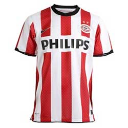Uniforme 1 do PSV - Temporada 2010/2011