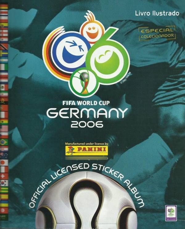 lbum de figurinhas oficial da Copa do Mundo de 2006