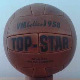 Top-Star - Bola Oficial da Copa do Mundo de 1958 na Sucia
