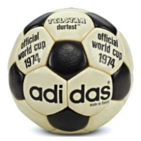 Adidas Telstar Durlast - Bola Oficial da Copa do Mundo de 1974 na Alemanha Ocidental