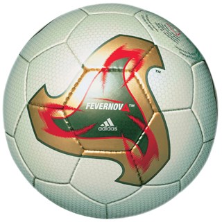 Adidas Fevernova - Bola Oficial da Copa do Mundo de 2002 na Coreia do Sul e Japo