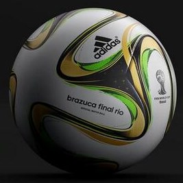 Adidas Brazuca Final Rio - Bola Oficial da final da Copa do Mundo de 2014 no Brasil