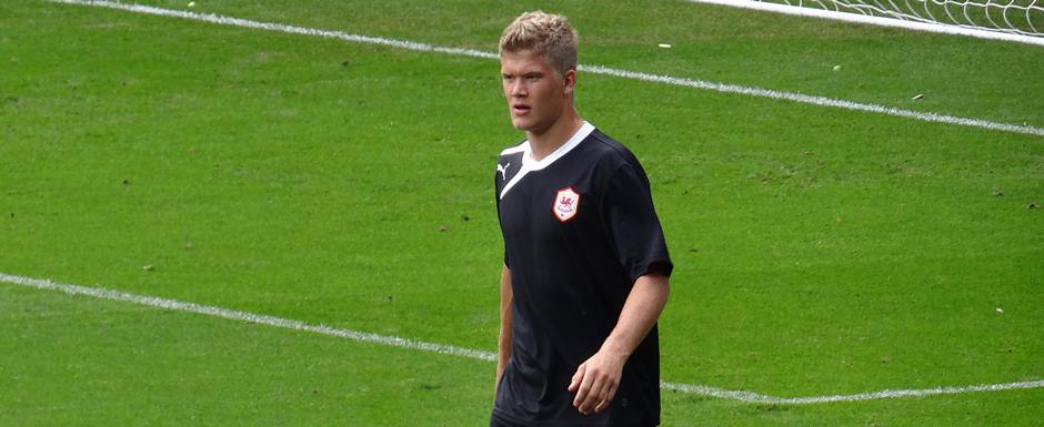 Andreas Cornelius - Jogador da Seleo da Dinamarca na Copa do Mundo de Futebol de 2022 no Catar (Qatar) - Foto: Jon Candy