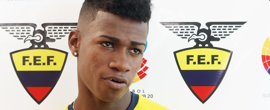 Flix Torres - Jogador da Seleo do Equador na Copa do Mundo de Futebol de 2022 no Catar (Qatar) - Foto: Agencia de Noticias ANDES