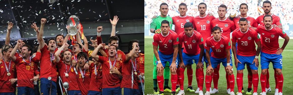Jogo Espanha 7 x 0 Costa Rica vlido pela primeira rodada do Grupo E da Primeira Fase da Copa do Mundo de 2022 no Catar (Qatar) - Fotos: Ilya Khokhlov e Edgar Breshchanov