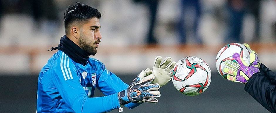 Amir Abedzadeh - Jogador da Seleo do Ir na Copa do Mundo de Futebol de 2022 no Catar (Qatar) - Foto: Mehdi Bolourian