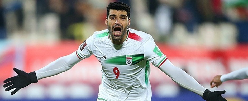 Mehdi Taremi - Jogador da Seleo do Ir na Copa do Mundo de Futebol de 2022 no Catar (Qatar) - Foto: Meghdad Madadi - Tasnim News Agency