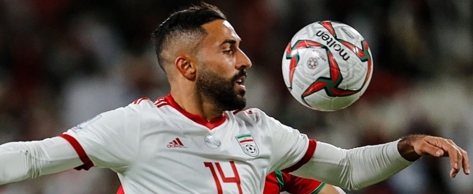 Saman Ghoddos - Jogador da Seleo do Ir na Copa do Mundo de Futebol de 2022 no Catar (Qatar) - Foto: Mehdi Bolourian