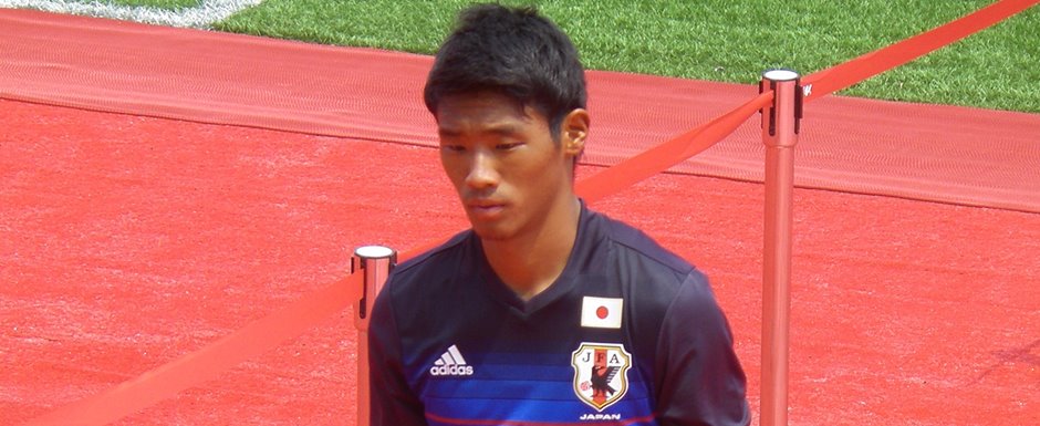 Hidemasa Morita - Jogador da Seleo do Japo na Copa do Mundo de Futebol de 2022 no Catar (Qatar) - Foto: Arvin