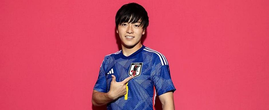 Yuki Soma - Jogador da Seleo do Japo na Copa do Mundo de Futebol de 2022 no Catar (Qatar) - Foto: soma_47_official/Instagram