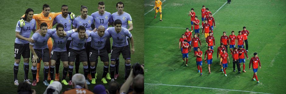 Jogo Uruguai 0 x 0 Coreia do Sul vlido pela primeira rodada do Grupo H da Primeira Fase da Copa do Mundo de 2022 no Catar (Qatar) - Fotos: Jimmy Baikovicius e Manri Cheon