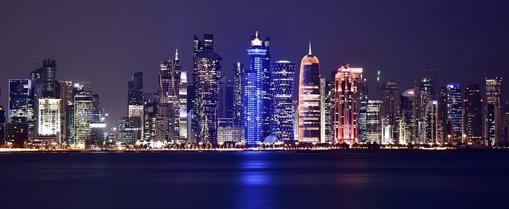 Cidade de Doha - Uma das cidades-sede da Copa do Mundo de Futebol de 2022 no Catar (Qatar) - Foto: Thameur Belghith