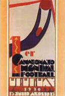 Pster da Copa do Mundo de 1930 no Uruguai
