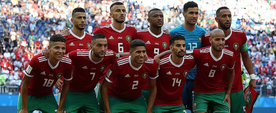 Seleo de Marrocos na Copa do Mundo de Futebol de 2018 na Rssia - Foto: Kirill Venediktov