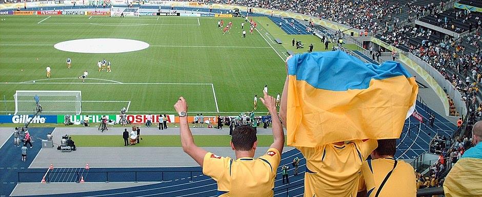 Seleo da Ucrnia na Copa do Mundo de Futebol de 2006 na Alemanha - Foto: Liondartois