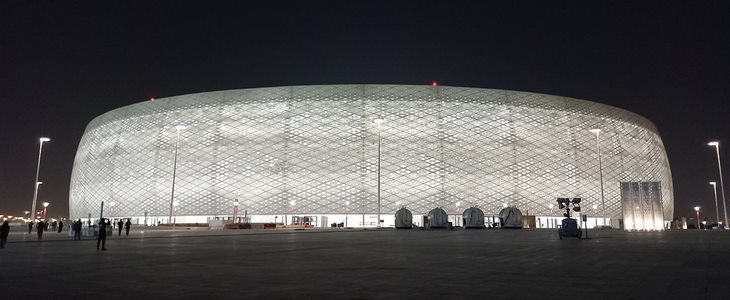 Estdio Al Thumama em Doha - Estdio da Copa do Mundo de Futebol de 2022 no Catar (Qatar) - Foto: OpenStreetMap
