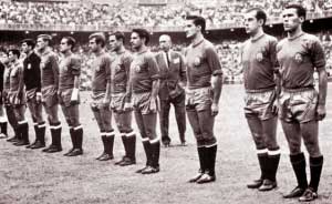 Espanha - Campe da Eurocopa de 1964 realizada na Espanha