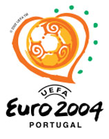 Logomarca da Eurocopa de 2004 realizada em Portugal