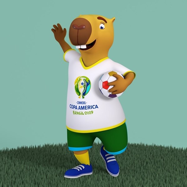 Zizito, a mascote da Copa Amrica de 2019