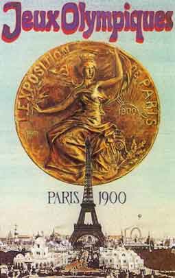 Pster dos Jogos Olmpicos de Vero - Paris 1900