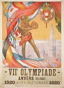 Pster dos Jogos Olmpicos de Vero - Anturpia 1920