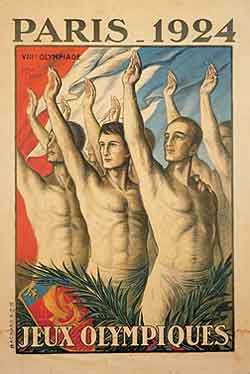 Pster dos Jogos Olmpicos de Vero - Paris 1924