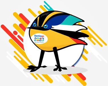 Mascote dos Jogos Pan-Americanos Santiago 2023 - Foto: Divulgao