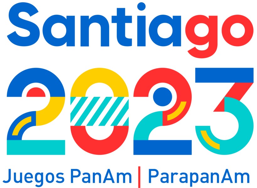 Logo dos Jogos Pan-Americanos Santiago 2023