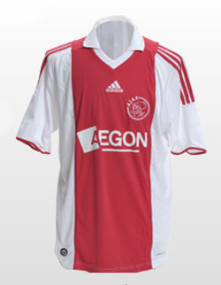 Uniforme 1 do Ajax - Temporada 2009/2010