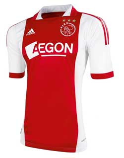 Uniforme 1 do Ajax - Temporada 2011/2012