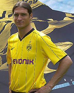 Uniforme 1 do Borussia Dortmund - Temporada 2008/2009