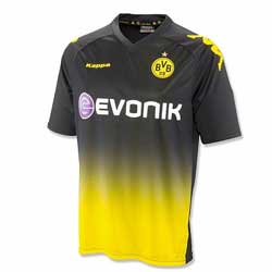 Uniforme 2 do Borussia Dortmund - Temporada 2011/2012