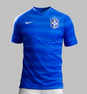 Uniforme 2 da Seleo Brasileira para a Copa do Mundo de 2014