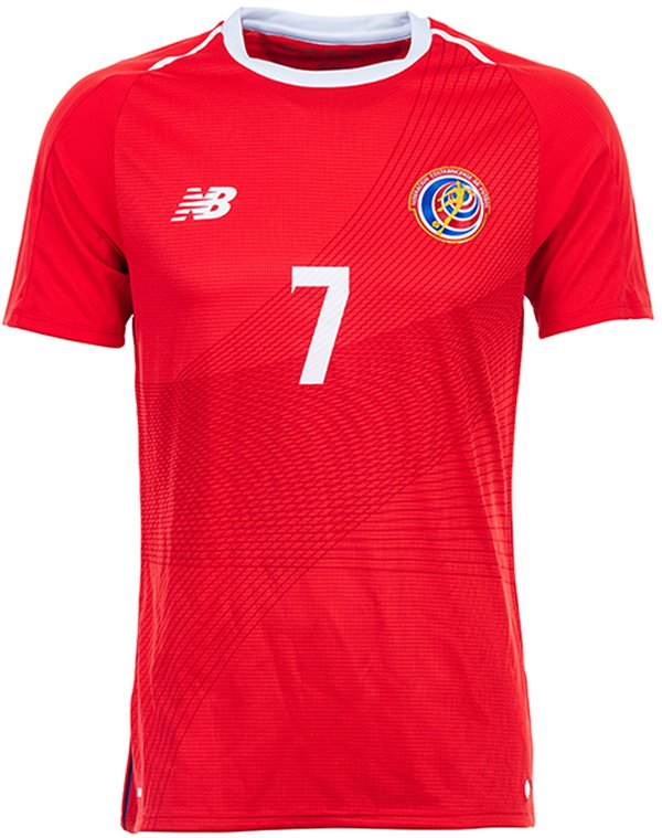 Uniforme 1 da Seleo da Costa Rica para a Copa do Mundo de 2018